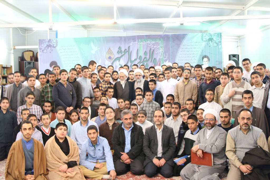 سخنرانی حضرت آیت الله حائری شیرازی در مدرسه علمیه دارالسلام