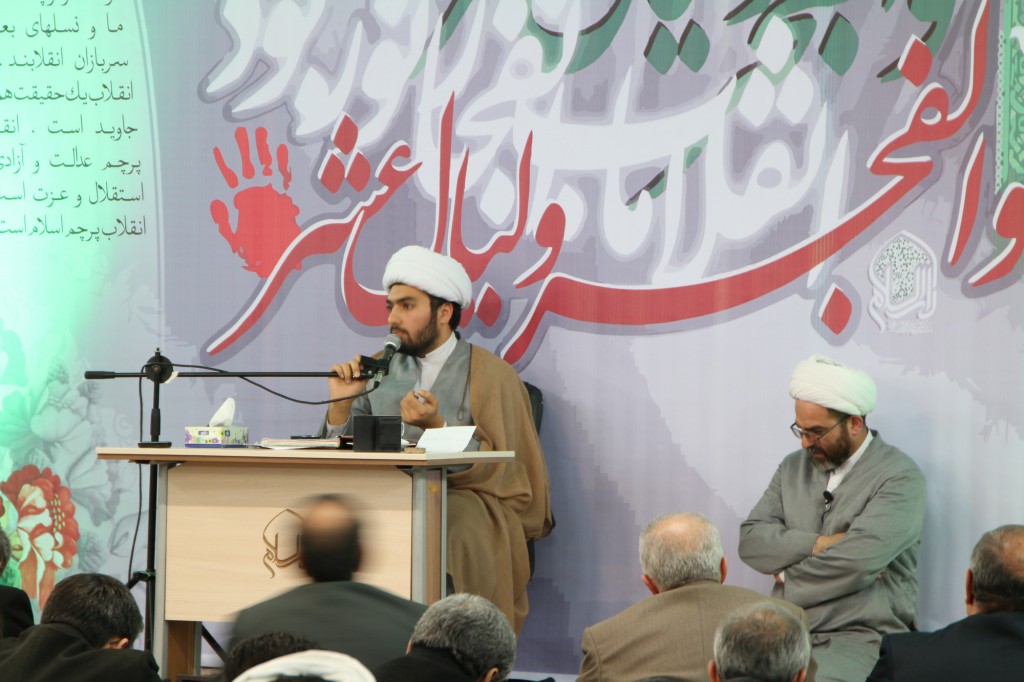 سخنرانی حجت الاسلام مجید رمضانی مسئول دارالقرآن مدرسه علمیه دارالسلام