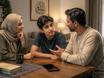 خانه‌ای که گفت‌وگو در آن زنده است؛ تربیت نوجوان در عصر صفحه‌ها