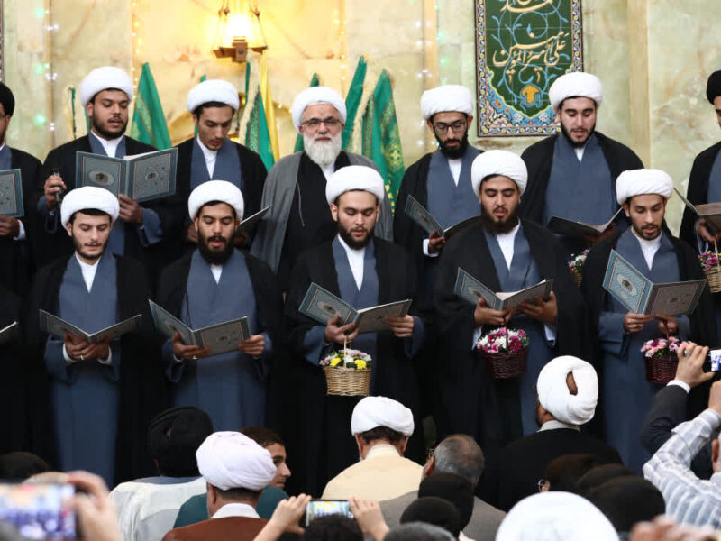 هشتمین آئین عمامه‌گذاری و جشن حفظ کل قرآن کریم